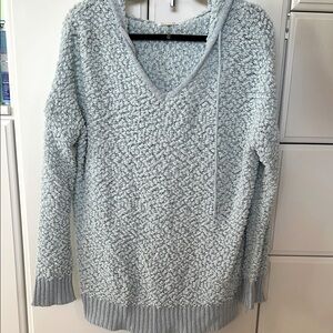 Cozy Pastel Ice Blue Women's Sweater, Size medium